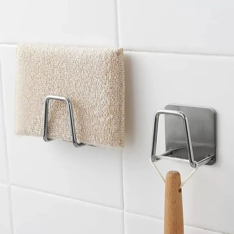 KITCHEN STAINLESS STEEL SINK SPONGES HOLDER